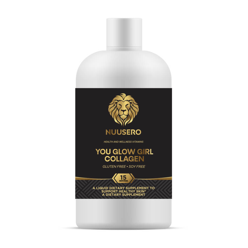 You glow girl morikol collagen bottle