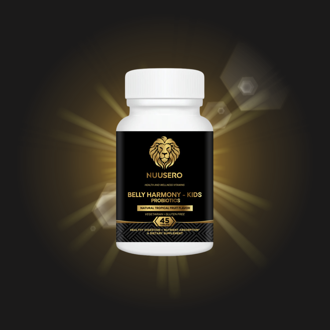 Belly Harmony Kids: Probiotic & Digestive Enzyme Chewables by Nuusero Labs