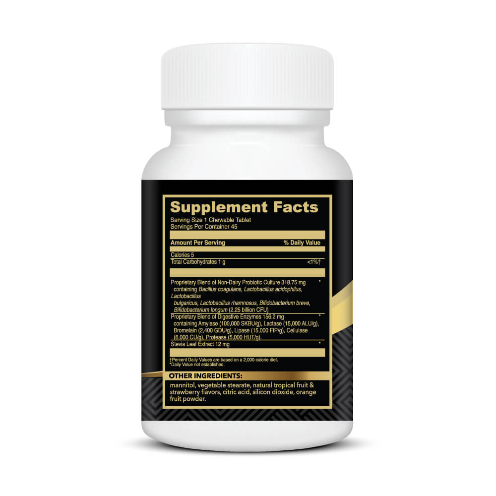 Belly Harmony Kids supplement facts