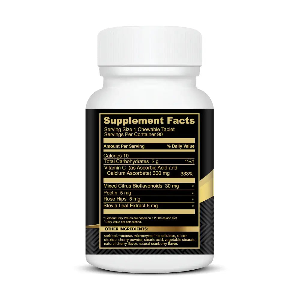 The bright side kids vitamin c supplement facts
