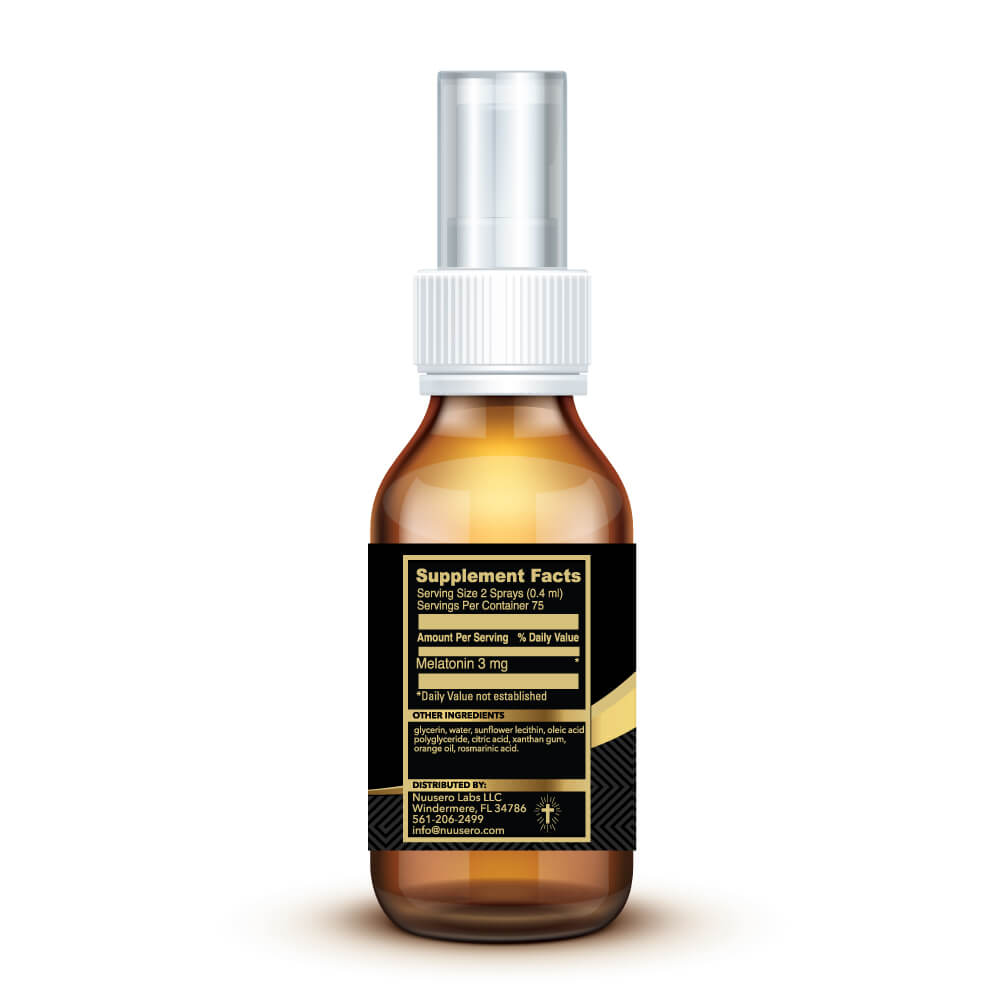 Kids sleep spray supplement facts