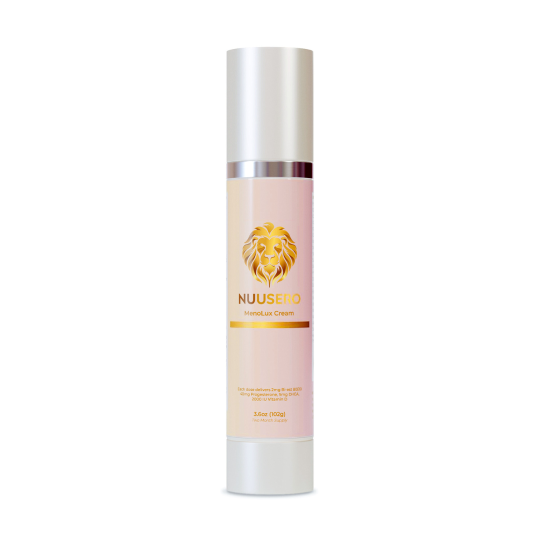 MenoLux menopause cream from hormone support bundle for hot flash relief