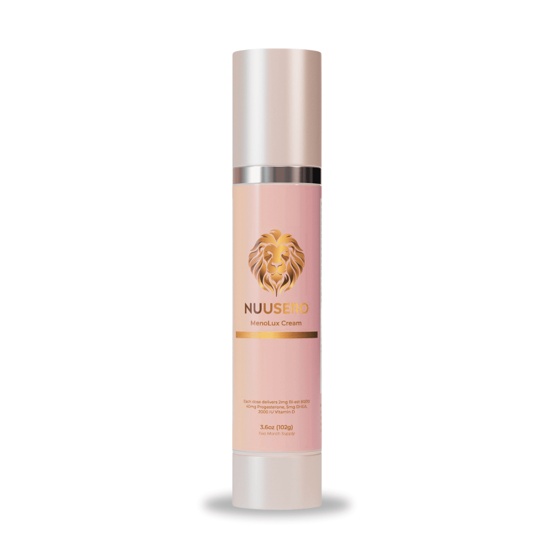 MenoLux Bio Identical Cream bottle