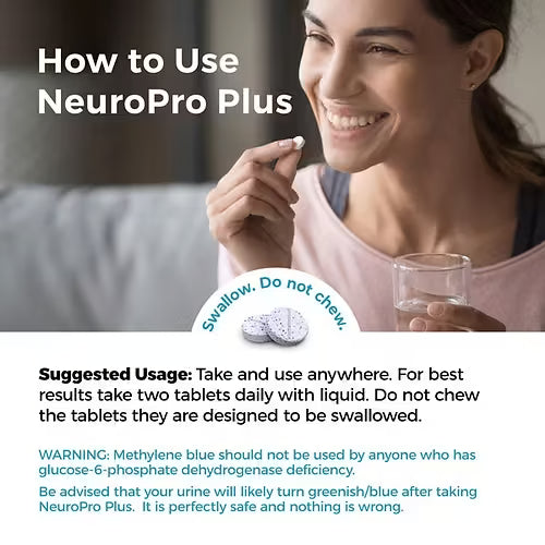 neuropro plus methylene blue with vitamin c suggested use