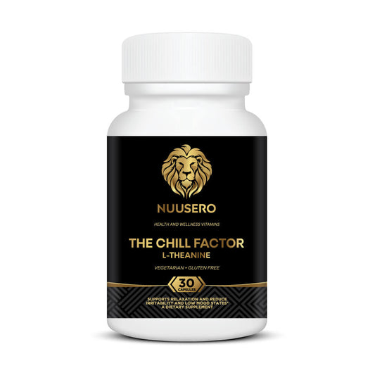 The Chill Factor L-Theanine bottle