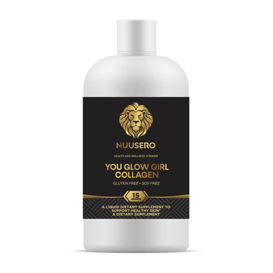 You glow girl morikol collagen bottle