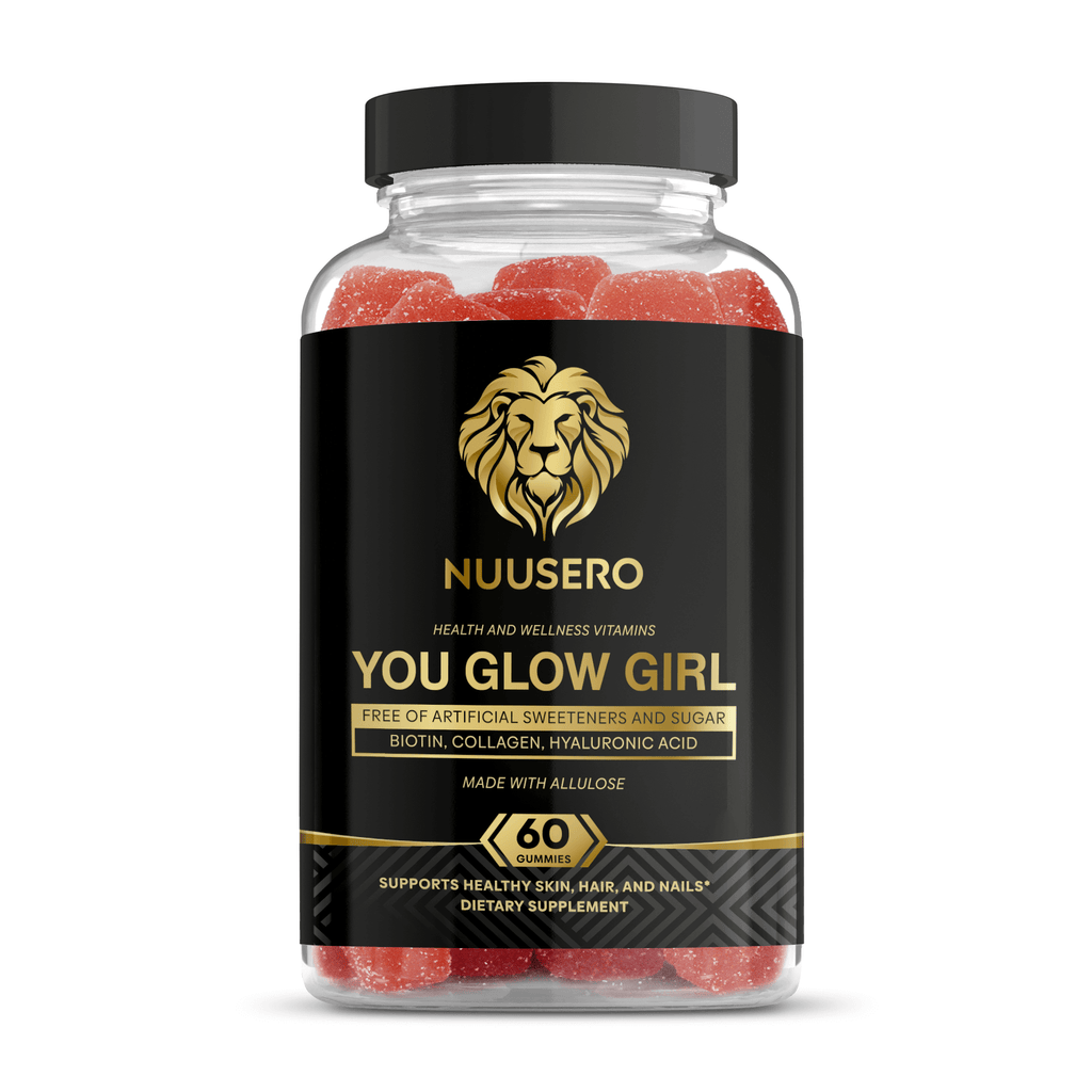 You glow girl collagen gummies bottle