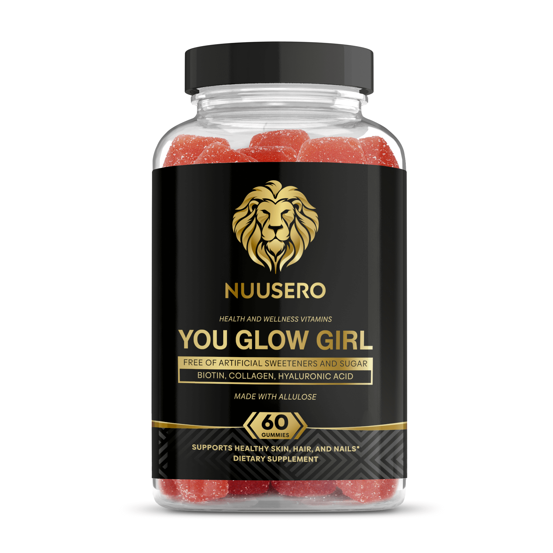You glow girl collagen gummies bottle