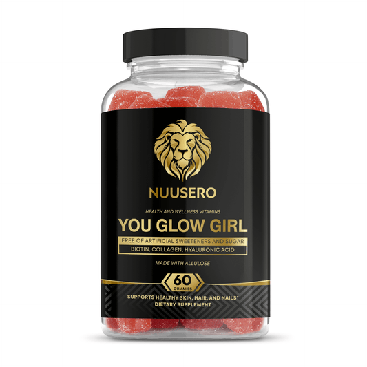 You glow girl collagen gummies bottle