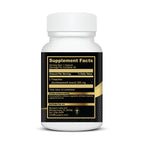 Supplement Facts label for The Chill Factor showing 100mg of pure Suntheanine L-Theanine with zero fillers.