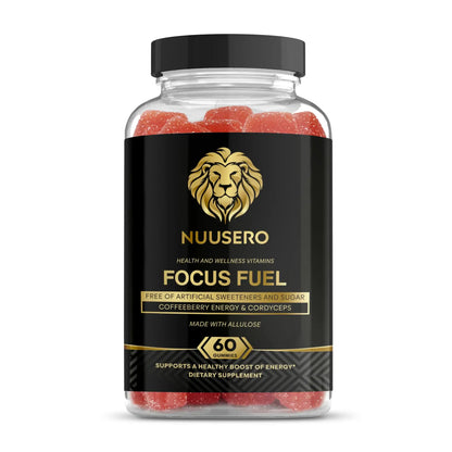 Focus Fuel Energy gummy bottle