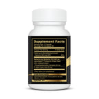 Supplement Facts and ingredient list for Nuusero Metabolic Trifecta capsules.

