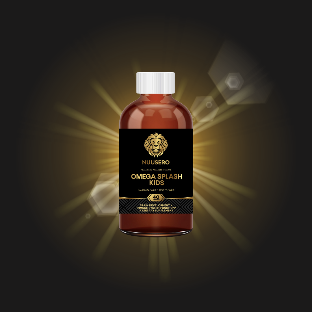 Omega Kids Splash:  Brainpower & Wellness in Every Drop