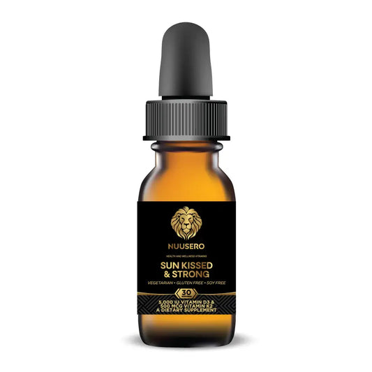 sunkissed and strong d3 and k2 bottle