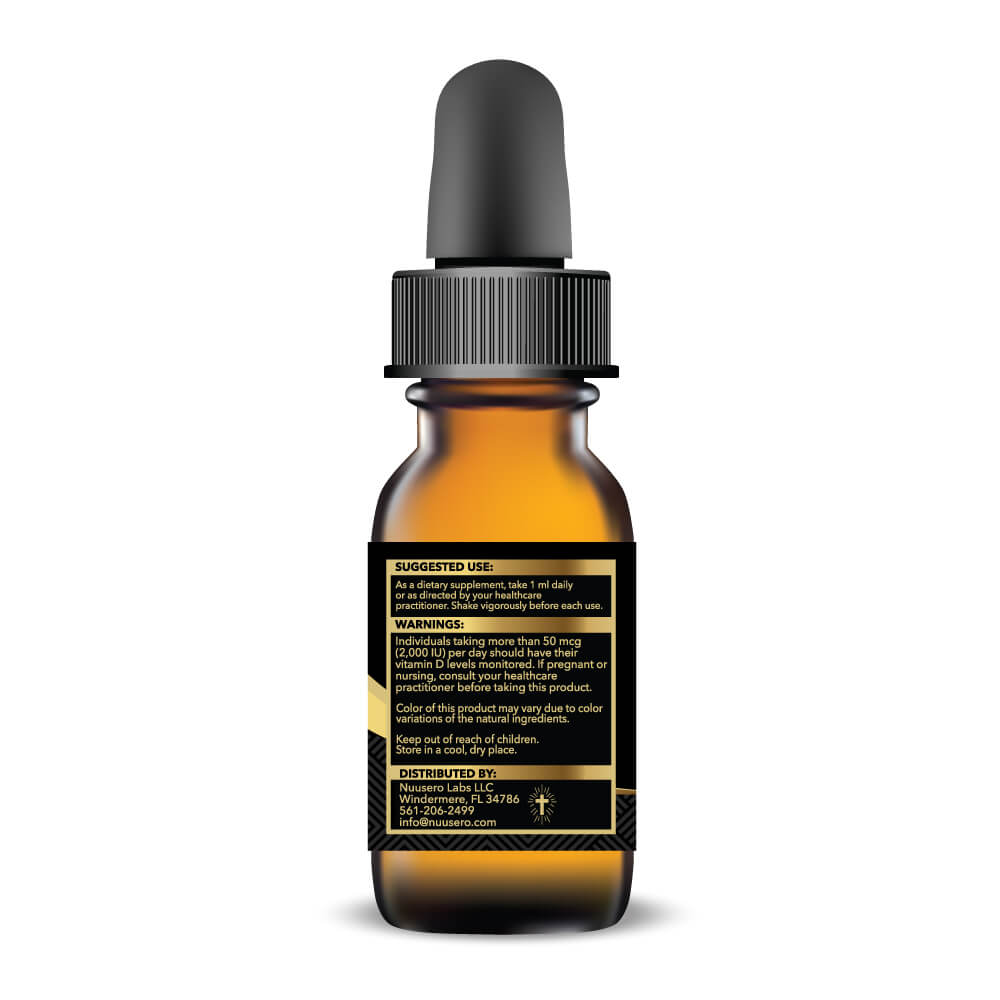 sunshine drops suggested use vitamin d3 10, 000 IU and vitamin E for stability