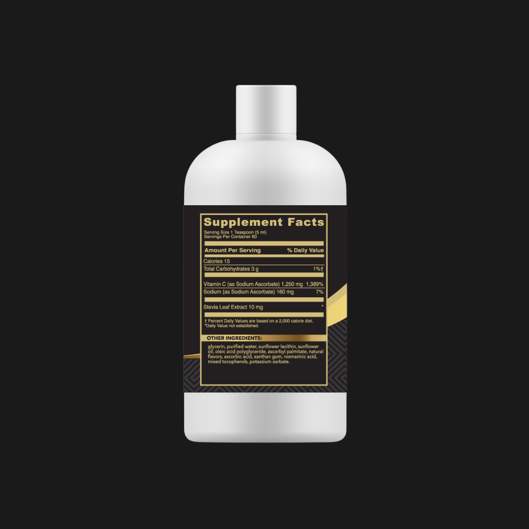 The Bright Side Drops: Liposomal Vitamin C for Enhanced Absorption