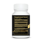 The Gold Standard Omega-3 supplement facts label showing natural triglyceride form fish oil and 1,000 IU of Vitamin D3.